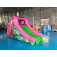 China Elephant Themed 3.5x1.8x2.5m Inflatable Water Slides Digital Printing Water Jump House With Slide factory