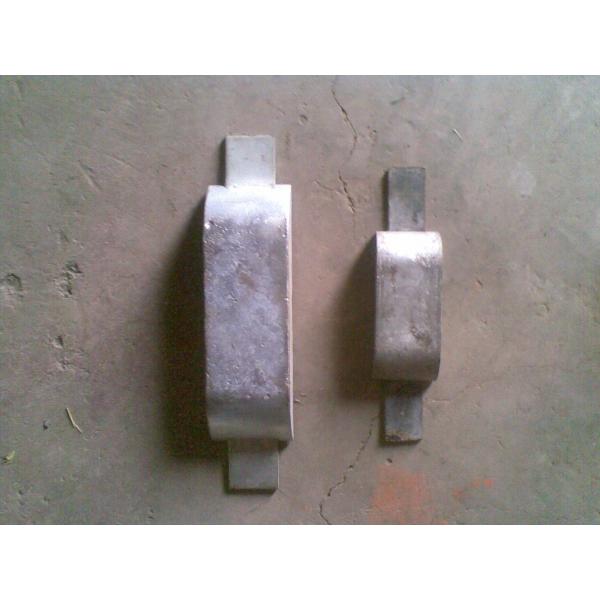 Quality Marine Sacrificial Zinc Anode for Ship , Zinc Hull anode ISO DNV BV for sale