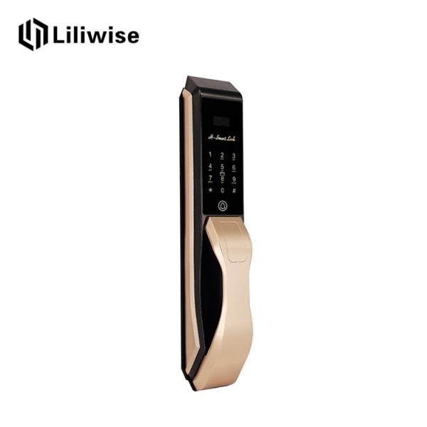 Quality Absolutely Amazing Automatic Operation Fingerprint Password Digital Electric Door Lock for sale