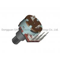 China Horizontal Plastic Shaft Potentiometer 16mm With Rotary Switch RV16801NS factory