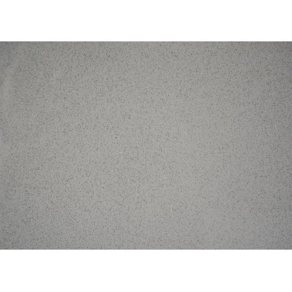 Quality High Tenacity Grey Quartz Countertops Quartz Engineered Stone Slabs Easy Clean for sale
