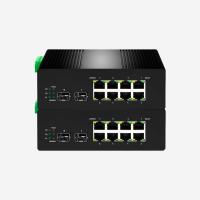 Quality 20Gbps Industrial Managed Layer 2+ PoE Switch 8 PoE Ports And 2 SFP Fiber Ports for sale