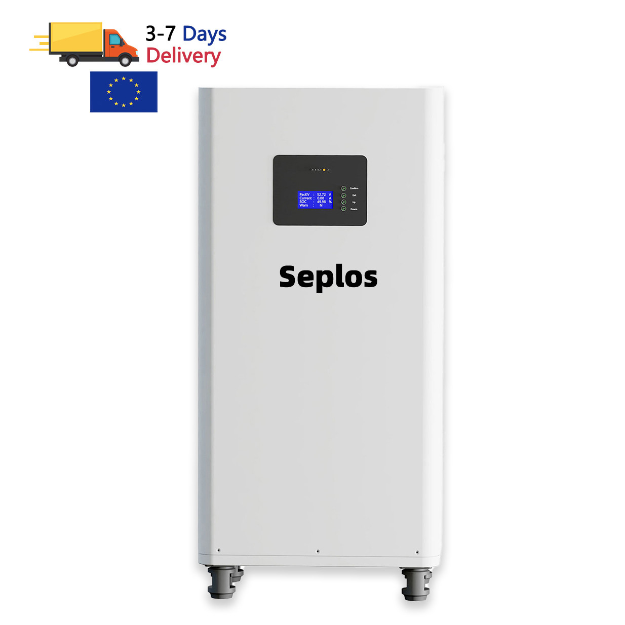 China Stand Style Seplos DIY Kit For 280Ah 304Ah 302Ah Cell Steel Rack Box Energy Storage Solution factory