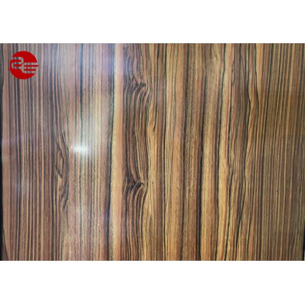 Quality Wood 0106 Prepainted Steel Coil Galvanized Eco Friendly In Wooden Color for sale