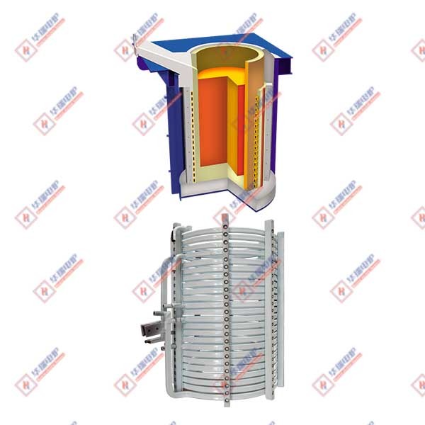 Quality High Durability Induction Melting Furnace System Reliable Smooth Melting Low for sale