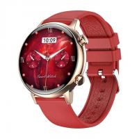 China Luxury Women'S Smart Watch AMOLED Screen BT Calling Intelligent Voice NFC Smart Watch For Ladies Girls factory