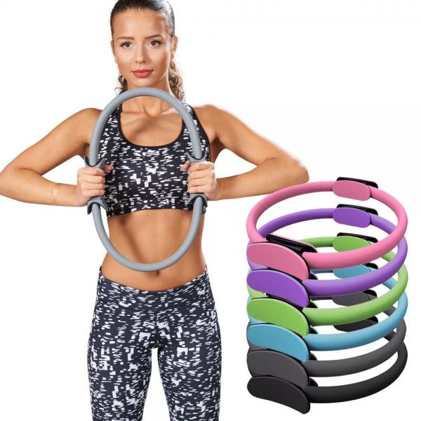 Quality Gym Fitness Yoga Body Wheel , Pelgrip Exercise Ring For Home Training for sale