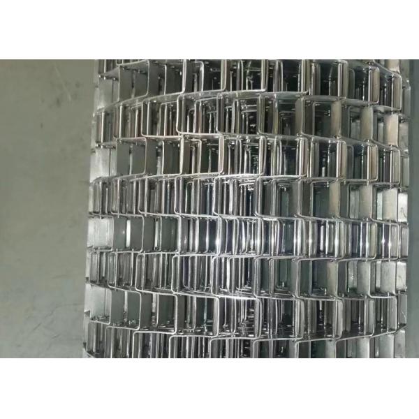 Quality 304/201/316 Stainless Steel Flat Wire Mesh Belt For Conveying And Drying Food for sale