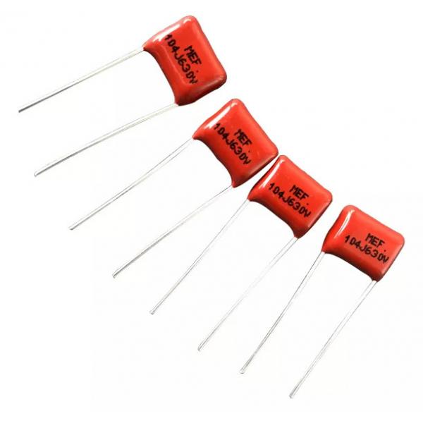 Quality MEF 630V Plastic Metallized Polyester Film Capacitor Flameproof for sale
