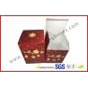 China Foldable Corrugated Tin Package , Pop Up Decorative Christmas Gift Boxes With Lids factory