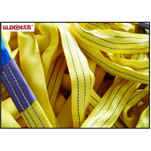 Quality WLL 3T Endless Polyester Round Sling EN1492-2 CE GS TUV Certification for sale