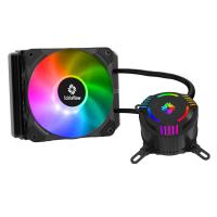 China 120mm RGB CPU Computer Case Coolers Radiator Leakproof High Flow Pump For AMD/Intel CPU factory