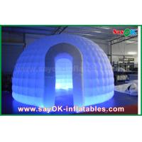 Quality Inflatable Lawn Tent 210D Oxford Cloth Inflatable Igloo Air Tent Round Dome Tent for sale