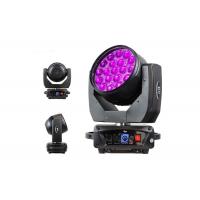 China LED 19*15W RGBW Zoom Moving Head Par Can 4in1 Led Stage Light LED Wash 19*15W Stage Light DJ Professional Event Light factory