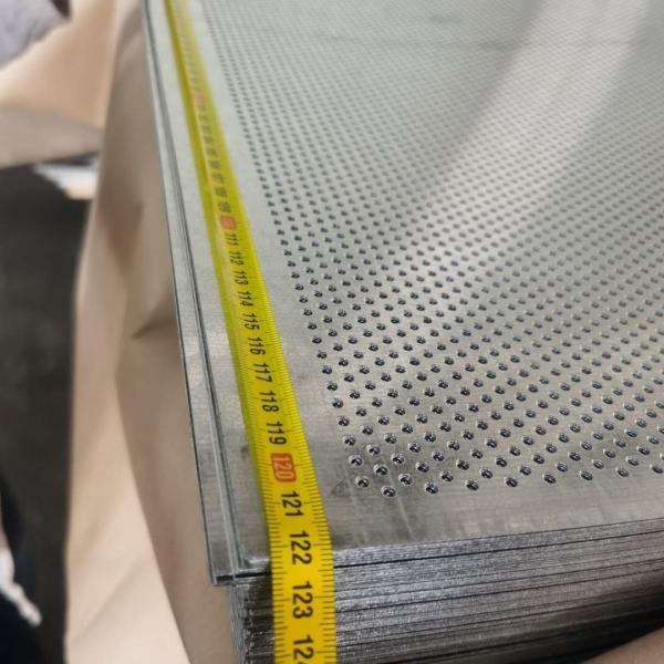 Quality Silencing Equipment Perforated Aluminum Sheet Metal PPGI for sale
