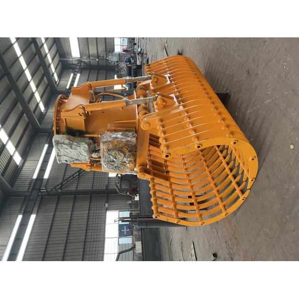 Quality High Durability Electro Hydraulic Grab Double Rope Type Medium Size for sale