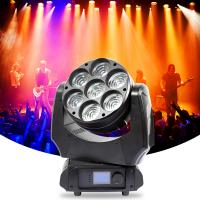 Quality Bar Bee Eye 7x40W Beam RGBW Light Professional DMX Led Moving Head Stage Beam for sale