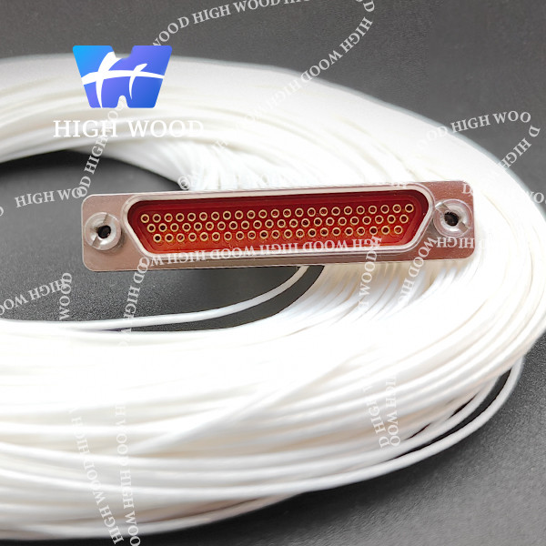 Quality J30J SERIES MICRO-D Connectors,J30J-66ZKP3  L=1000, J30J Series Twisted Pin Micro Rectangular Electrical Connector for sale