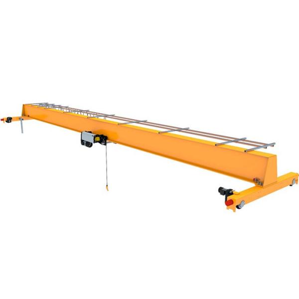 Quality EOT 3T Span 6m Single Girder Overhead Cranes Yellow Electric Hoist for sale