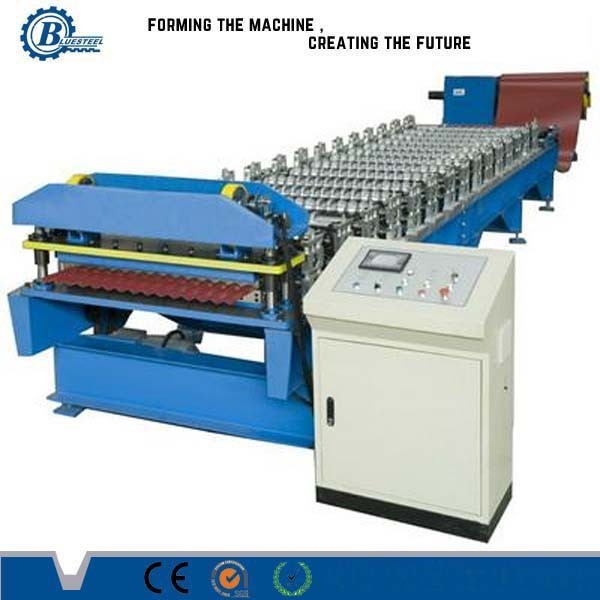 Quality 5 Ton Hydraulic Decoiler Construction Use Corrugated Sheet Roll Forming Machine for sale
