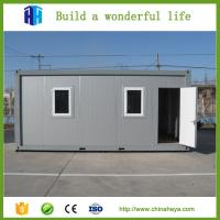 China prefabricated sandwich panel cheap house 20FT living container house prices factory
