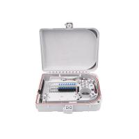 China Outdoor Electrical Power Distribution Box Waterproof 12 Core Fiber Optic Termination Box factory
