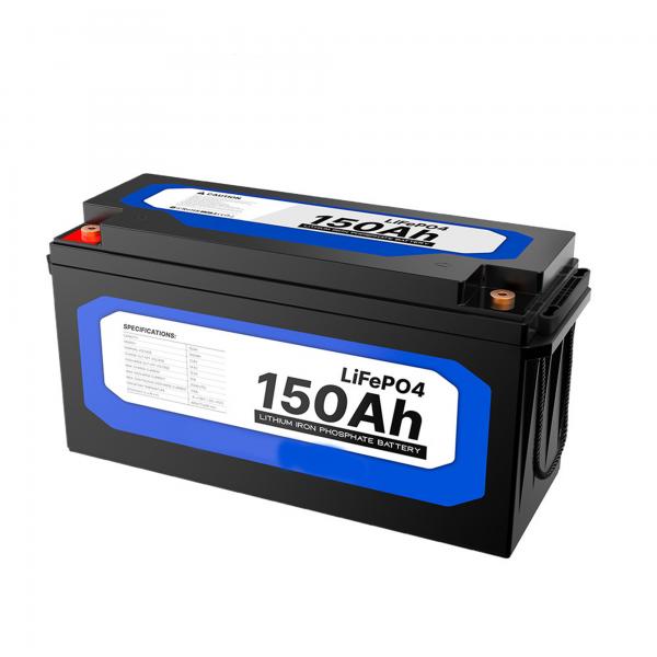 Quality 12V 150Ah Lead Acid Battery Replacement LiFePO4 Battery Packs For Golf Car Home for sale