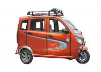China CDI Ignition Gas Powered 3 Wheel Trikes Enclosed 150 CC Engine For Passenger factory