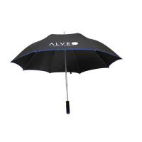 Quality 27"×8K Aluminum Shaft Auto Open Golf Umbrella for sale