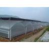 China Retractable Solar PV System Single Span Greenhouse Galvanized Mg - Zn Plating factory