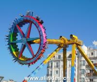 China amusement park games for sale rotary rides flying big pendulum factory