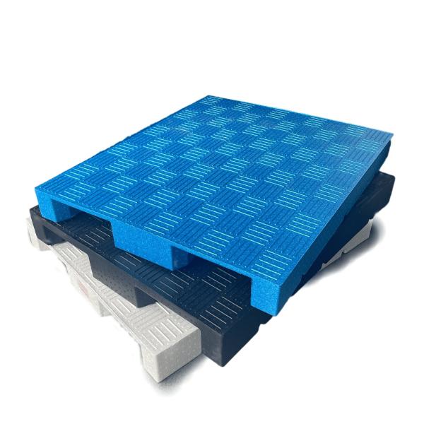 Quality Heavy Duty Plastic Pallet Freezer Spacer EPP Foam Pallet 2 Way Entry for sale