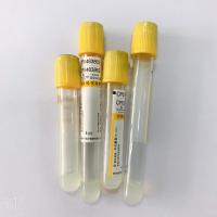 Quality Serum Separating Yellow Cap Vacutainer 5ml Accurate Vacuum Draw Volume for sale