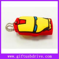 China Lovely cartoon Iron Man shape USB sticks pen drive for sale