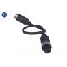 China 7 Pin Male To Female Aviation Cable For Vehicle 360 Degree Monitoring System factory