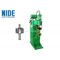 China Wind Leaf Armature Spot Welding Equipment 2 Working Stations Plc Programming factory