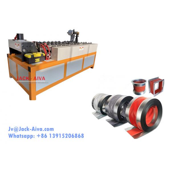 Quality Flexible Duct Connector Making Machine, with Notching device for sale