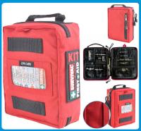 China First aid Kits Bag 600D polyetser waterproof Household Car Emergency Kits Bags Outdoor Travel Medical Box Bag Portable M factory