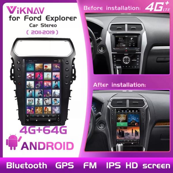 Quality Android 13 2Din Ford Explorer Car Stereo Radio Car Multimedia Player for sale