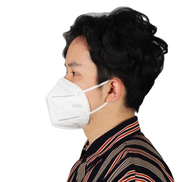 Quality Elastic Ear-Loop Dust Face Mask , Dust Mask Respirator For Outdoor Activities for sale