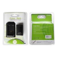 China For Xbox 360 Rechargeable Battery Pack with Charging Dock 2 in 1 use Blac and White color factory