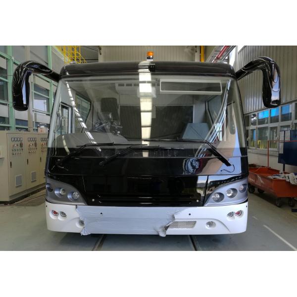 Quality 51 Passenger 4 Stroke Diesel Engine Airport Limousine Bus 4 doors 2.7m width mini bus for sale