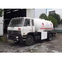 China 10000 Liter 5 MT Dongfeng LPG Gas Tanker Truck Fuel Delivery Tanker For Butan Gas Delivery / Refilling for sale