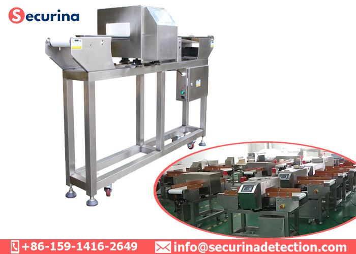 China Belt Conveyor Type Metal Detector For Bakery Industry 220v 50Hz 120W factory