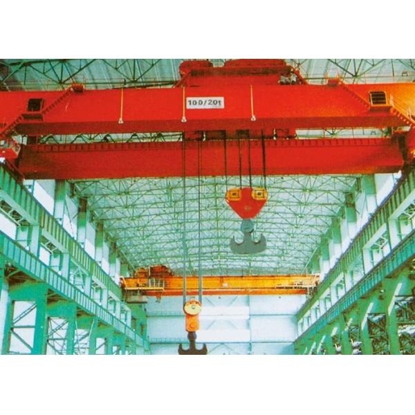 Quality Heavy Duty Safe Reliable IP54 IP44 Steel Mill Cranes For Iron Works for sale