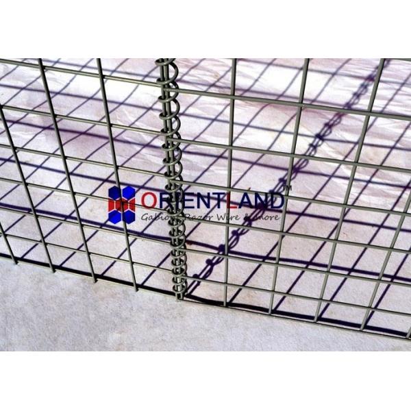 Quality Anti Corrosion Welded Gabion Baskets Good Resistance To Natural Forces for sale
