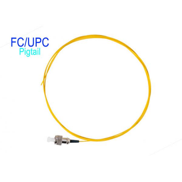 Quality SM FC Fiber Optical Patch Cord Pigtail 0.9mm G657A1 Insertion 0.2 dB Return 55 for sale