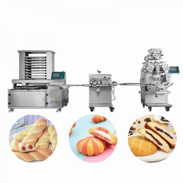 Quality Commercial Cookie Encrusting Machine Stuffed Cookie Cutter Machine for sale