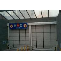 China Dark Blue Vertical Lift Fabric Doors For Industry Airports Shipyards factory