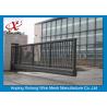 China Professional Automatic Sliding Gates Galvanized Pipe Material 1m Height factory